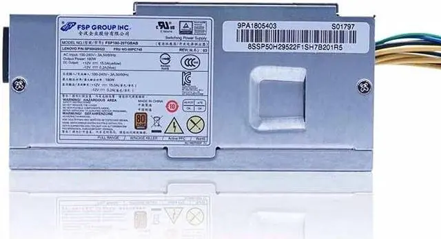 Alt view image 2 of 4 - For Lenovo FSP180-20TGBAA FSP180-20TGBAB FRU: 00PC745 10PIN long line