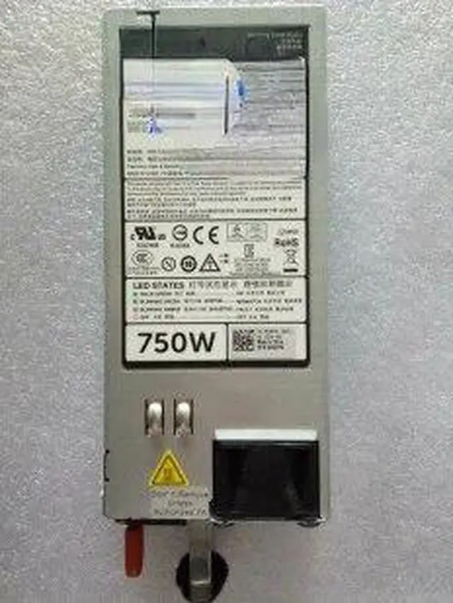 Main image of For DELL 06W2PW 0D5MW8 T620 R520 R620 R720 R820 750W power supply