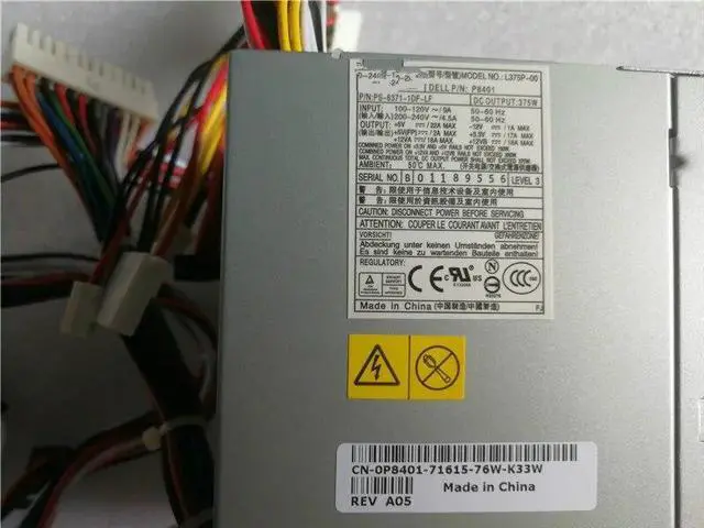 Main image of For DELL Precision 380 390 T3400 power supply P8401 WM283 KH624