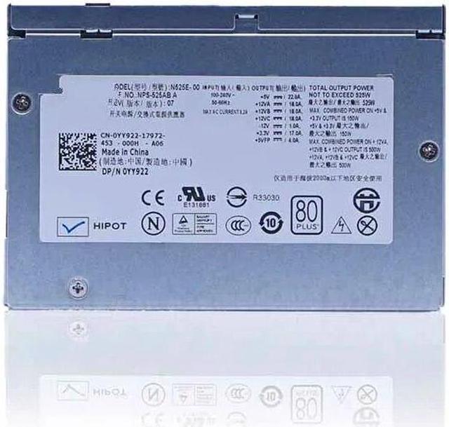 Alt view image 2 of 4 - For Dell D525E-00 T3400 graphics workstation server power supply NPS-525AB A