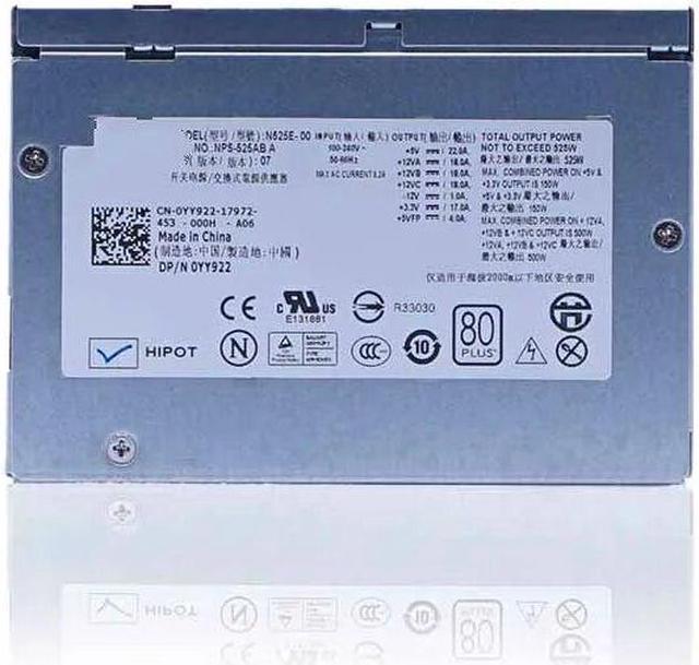 Main image of For Dell D525E-00 T3400 graphics workstation server power supply NPS-525AB A