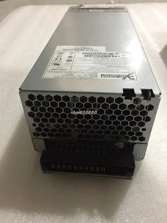 Alt view image 2 of 3 - For HP Disk Array Cabinet Power Supply MSA2000 P2000G3 YM-3591A 592267-002 573W