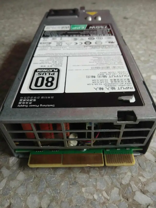 Alt view image 3 of 3 - For DELL 495W 750W 1100W R620 R720XD server DC power supply 5NF18