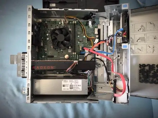 Alt view image 5 of 5 - For Dell 3668SFF 3050MT 7050MT power supply H360EGM-00 VM8KR 360W with 6P graphics card