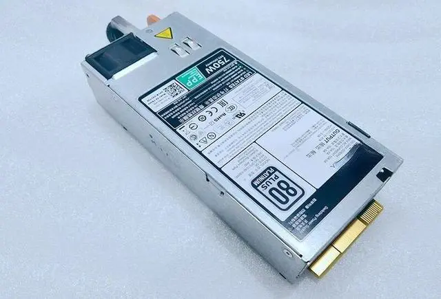 Alt view image 2 of 2 - For DELL 750W power supply R530 R630 R730 server power supply W8R3C L750E-S0