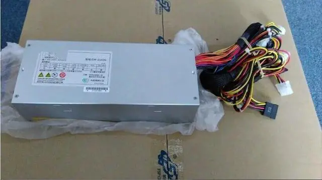 Alt view image 4 of 4 - For Great Wall GW-2U600 rated 600W power supply workstation server 2U rack power supply