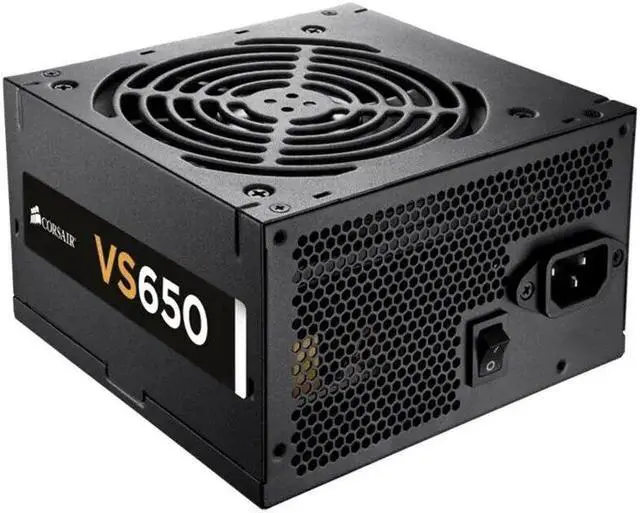 Alt view image 4 of 4 - Power Supply VS650 For Corsair Brand Active PFC 80plus EU Supporting Dorsal Line Silent Non-modular