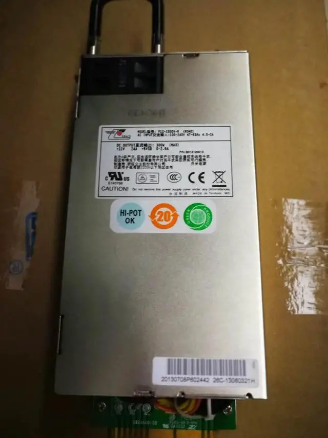 Alt view image 4 of 4 - For EMACS/Xinju/P1S-2300V-R redundant power supply module P1S2-5300V4V 300W