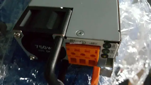 Alt view image 2 of 2 - For IBM X3650 M4 server DC power supply 750W 69Y5741 69Y5742 7001607-J000