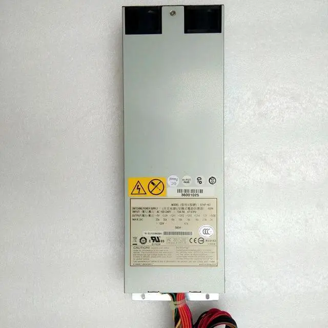 Alt view image 4 of 5 - PSU For Lenovo R510 G6 1U 600W Switching Power Supply EFAP-601 36001025