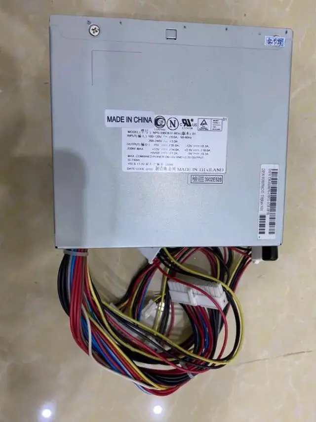 Main image of For DELL PE 1300 Server Power Supply 330W 01H070 NPS-330CB H