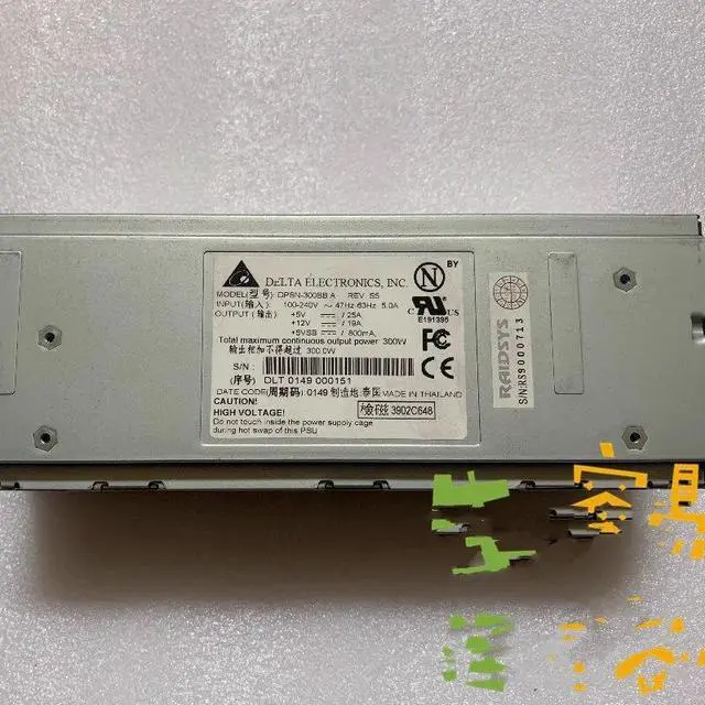 Main image of For DELTA DPSN-300BB A 300W Server Redundant Power Supply