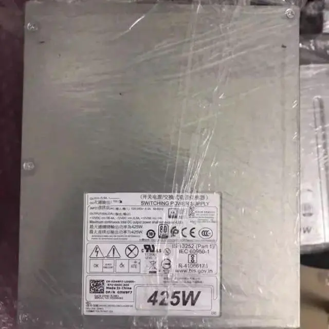 Main image of For DELL T5820 Workstation Power Supply 425W DPS-425FB A D425EF-03 3W8F7