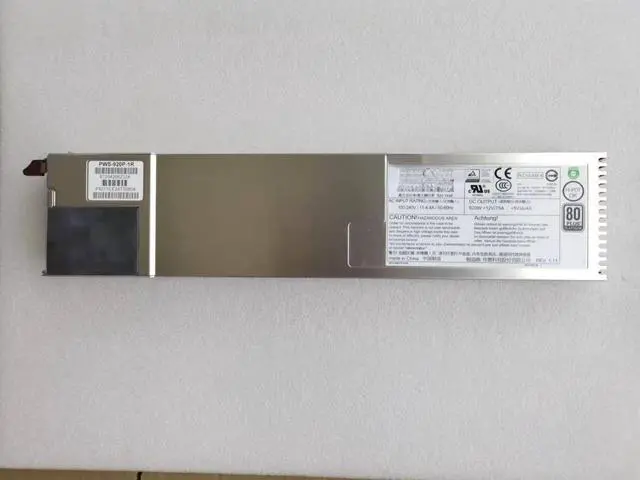 Main image of For Super Micro PWS-920P-1R Dawning I840-G25 920W Redundant Power Module