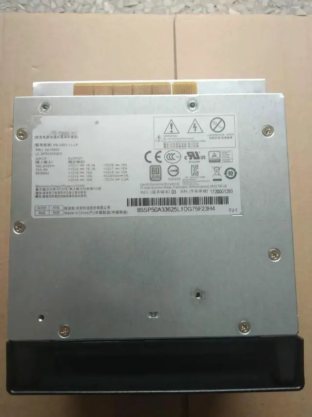 Main image of For Lenovo Workstation P700 P710 P500 P510 PS-3651-1L-LF 54Y8908 MAX 650W Power Supply
