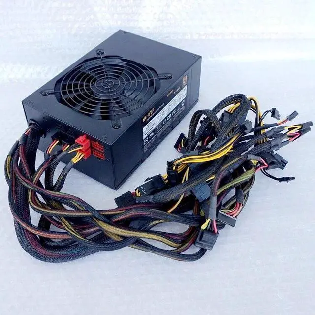 Alt view image 2 of 3 - 1200W active power supply 1200W modular power supply wide power supply