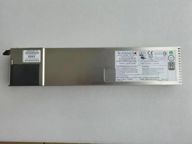 Alt view image 2 of 5 - For Super Micro PWS-920P-1R Dawning I840-G25 920W Redundant Power Module REV:1.3