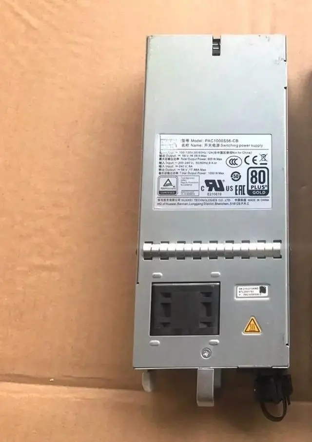Main image of For Huawei PAC1000S56-CB switch Power Supply 02312KND