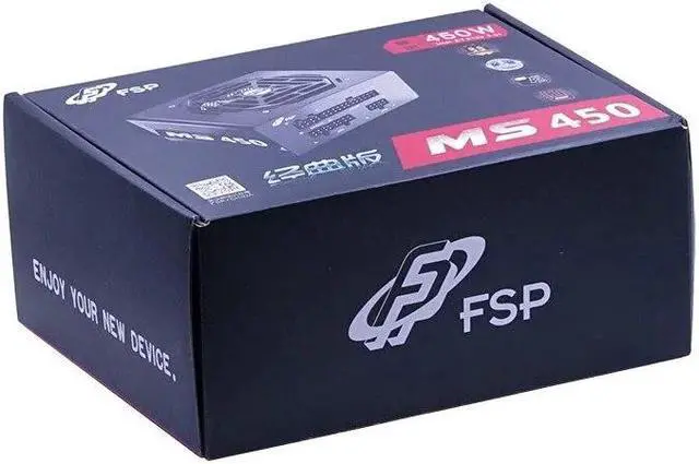 Alt view image 3 of 4 - FSP rated 450W Classic MS450 full module SFX small chassis power supply Bronze certification
