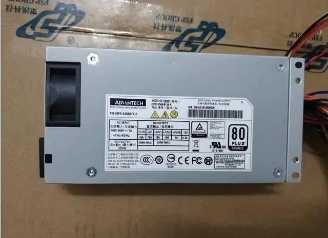 Alt view image 5 of 5 - For Advantech DPS-350AB-20A DPS-350AB-24 H DPS-350AB-24A small 1U350W power supply