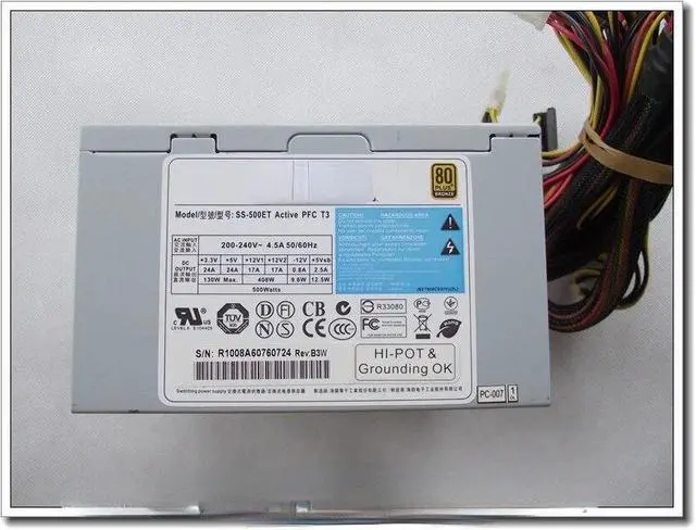 Alt view image 2 of 2 - For Haiyun Power SS-500ET ACTIVE PFC T3 500W IPC