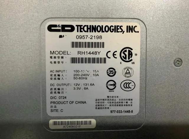 Alt view image 4 of 4 - For HP 0957-2320 0957-2198 RX3600 RX6600 power supply