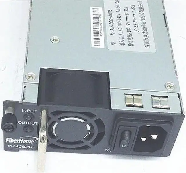Alt view image 3 of 3 - For FiberHome switch poe power supply 500W AD0500-48HS