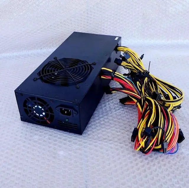 Alt view image 4 of 4 - Gold 2800W power supply GTX1080TI 6 card dedicated power supply ATX server power supply
