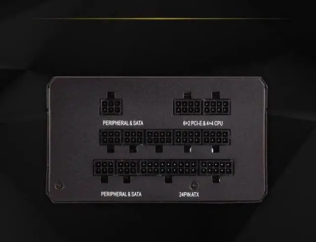 Alt view image 5 of 6 - For Corsair Brand ATX 12V Full Module 80plus Gold Silent Power Supply 850W Power Supply RM850x