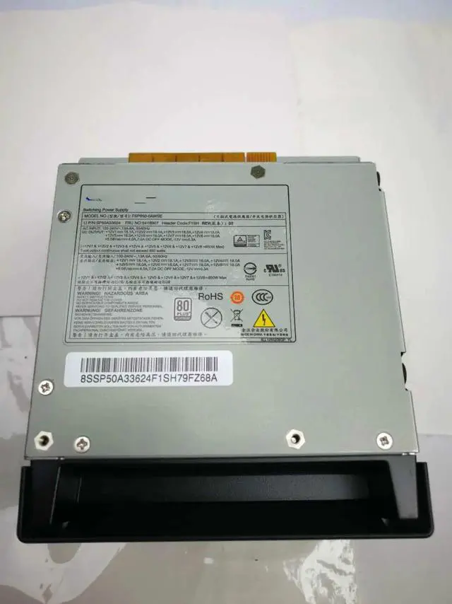 Alt view image 2 of 5 - For Lenovo P500 P510P700 P710 Workstation power supply 850W FSP850-OAWSE 54Y8907