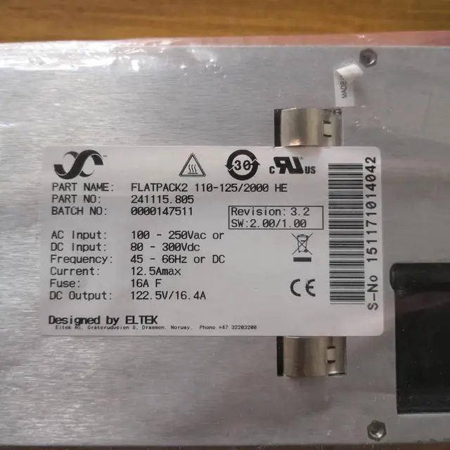 Alt view image 2 of 2 - For 241115.805 Yida Flatpack2 110-125/2000 HE