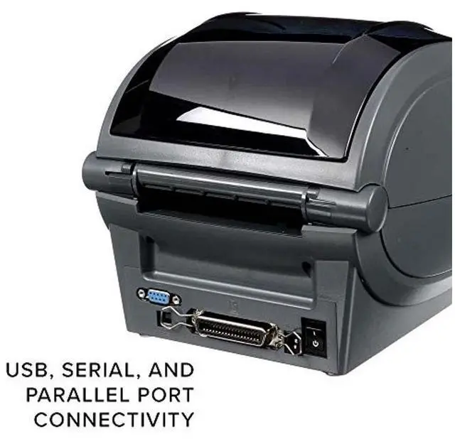 Alt view image 2 of 2 - GX42-102510-000 GX420t Thermal Transfer Desktop Printer Print Width of 4 in USB Serial and Parallel Port Connectivity (GX42-102510-000)