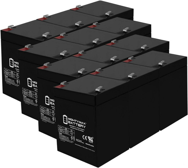 Mighty Max 12V 7Ah F2 Replacement Battery – For APC UPS RBC110, RBC24, RBC17, Toys, Alarms