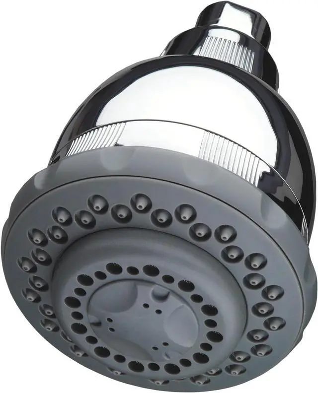 Main image of Culligan WSH-C125 Wall-Mounted Filtered Showerhead with Massage, 10,000 Gallon, Chrome, 8.5"L x 4.75"W