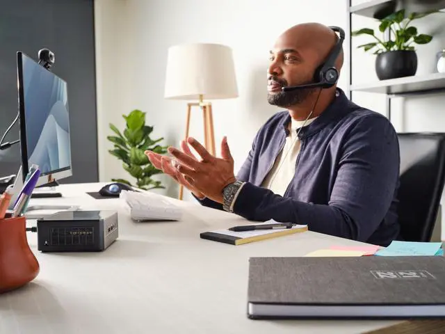 Alt view image 10 of 12 - Intel NUC 12 Pro, Newest 12th Gen Core i5-1240P, Barebone, Intel Iris Xe Graphics 8K, WiFi 6E, Vesa Mounting Bracket