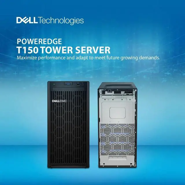 Dell Poweredge T150 Server w/ Intel Xeon E-Syst 2324G + 16GB + 1TB