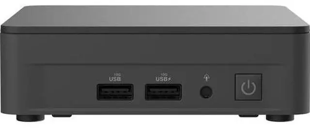 Alt view image 3 of 6 - ASUS NUC 13 Pro Slim Barebone Mini PC  Intel Core i5-1350P vPro, Dual HDMI, Thunderbolt 4, Wi-Fi 6E, 2.5GbE LAN  RNUC13L5KV500000I