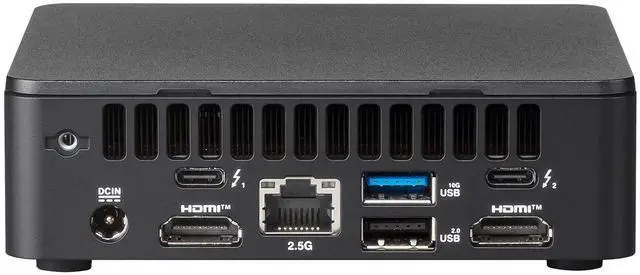 Alt view image 2 of 5 - ASUS NUC MINI PC NUC13LCKi5 Mini PC - Intel Core i5-1340P - 16GB DDR4 - 512GB NVMe SSD - Windows 11 Pro - Thunderbolt 4 - Wi-Fi 6E - RNUC13L5KV5000001