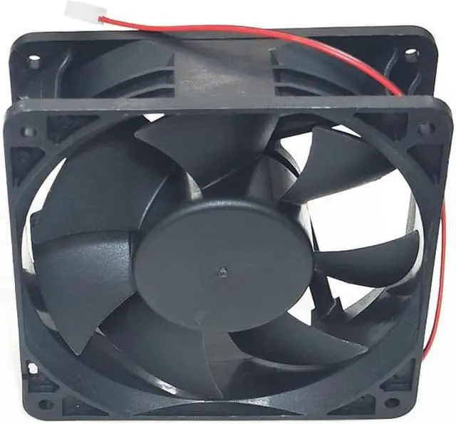 Alt view image 4 of 7 - (10 pieces)Bitcoin Miner Fan, 4-Pin PWM, 4600RPM High Air Flow High Speed, for Mining Frame Miner Rig Case, Crypto Coin BTC ETH, CPU and Liquid Cooler Fan, Radiator, 120*120*38mm, Black