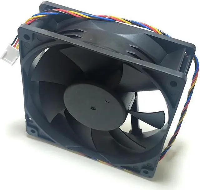 Alt view image 5 of 7 - (10 pieces) ATC12038PPB 12cm inverter fan 12038 DC 12V 1.6A 4600RPM 120*120*38 mm axial fan server inverter cooling fan case square cooler