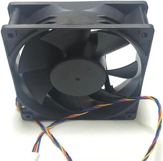 Alt view image 4 of 7 - (10 pieces) ATC12038PPB 12cm inverter fan 12038 DC 12V 1.6A 4600RPM 120*120*38 mm axial fan server inverter cooling fan case square cooler