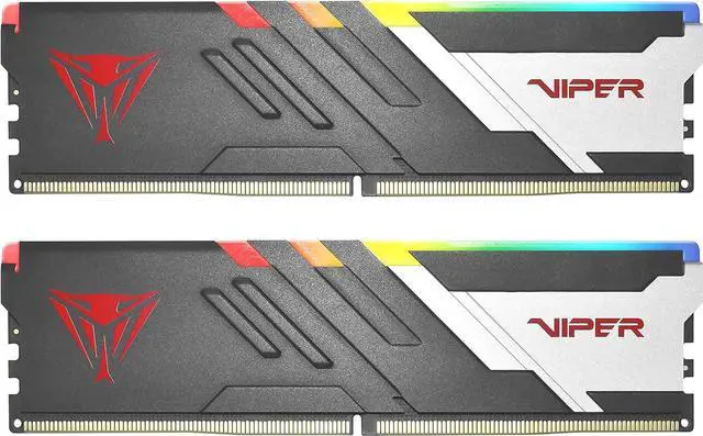 Main image of Patriot Viper Venom RGB DDR5 32GB (2 x 16GB) 6400MHz UDIMM Desktop Gaming Memory KIT - PVVR532G640C32K