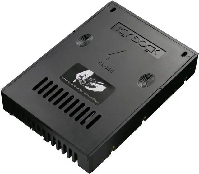 Alt view image 2 of 2 - ICY DOCK 2.5 inch to 3.5 inch SATA HDD & SSD Mounting Kit for Internal 3.5" Drive Bay with Removable Cover | EZConvert Lite MB882SP-1S-2B