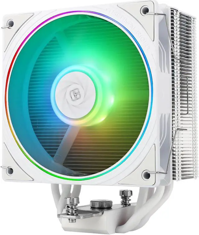 Main image of Thermalright Assassin Spirit 120 EVO White ARGB CPU Cooler, 4 Heat Pipes,TL-S12W-S PWM Quiet ARGB Fan CPU Air Cooler, Computer White Heatsink Cooling, Support AMD AM4 /AM5&Intel 1700/1150/1151/1200