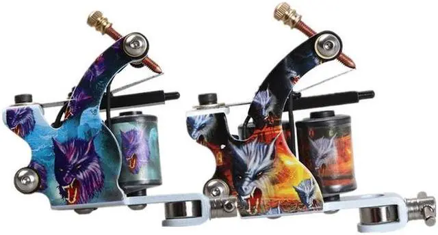 Alt view image 2 of 3 - Tattoo Kit Complete Set Tattoo Machines Supplie Tattoo Ink Set Black  Power Supply Complete Tattoo Kit for Beginner