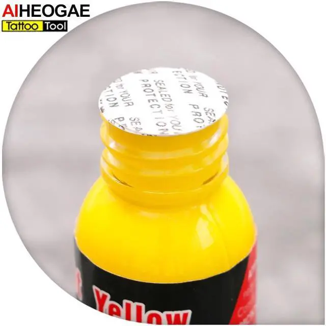 Alt view image 5 of 5 - 16 Bottle Professional Permanent Makeup Tattoo Ink Kit 1oz Tattoo Ink Set 30ml Tatoo Inks Pigment Body Art Tattoo Supplies