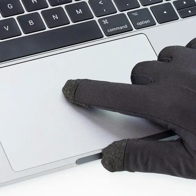 Alt view image 4 of 7 - The Writer's Glove® | Thin, Warm Typing Gloves for Computer Keyboards S