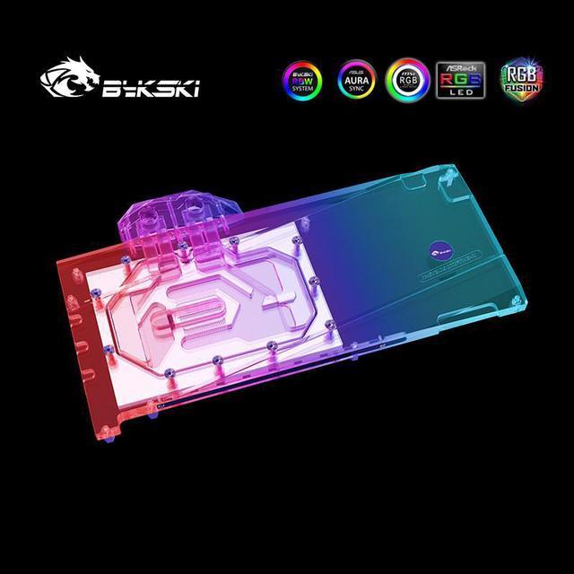 Bykski GPU Waterblock, for EVGA GeForce RTX 3090 TI FTW3 Ultra, PC