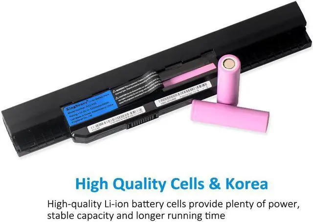 Alt view image 2 of 7 - KingSener A32-K53 A41-K53 Notebook Laptop battery for ASUS K53 K53E X54C X53S X53 K53S X53E K43E K43S K43U X43S X43SJ X43SV A43S A53 A53S Replacement