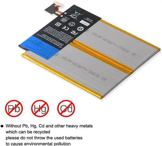 Alt view image 6 of 7 - Kingsener C21N1334 Laptop Battery For ASUS Transformer Book T200TA T200T T200 1A 1K 200TA-C1-BL Tablet PC 7.6V 38WH